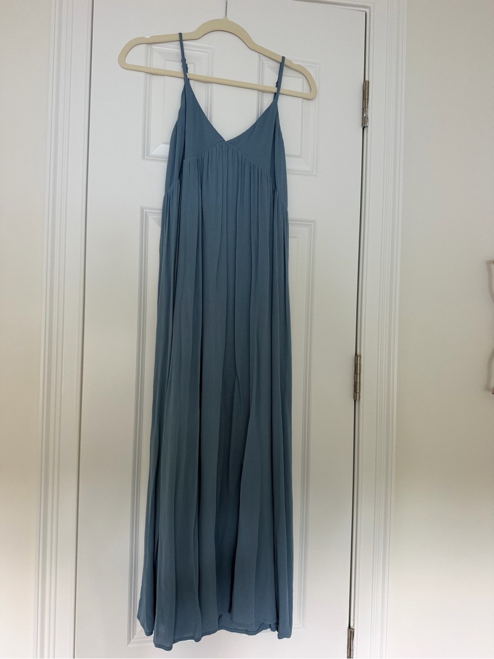 Z Supply Gauze Maxi Slip Dress with Spaghetti Straps, XS